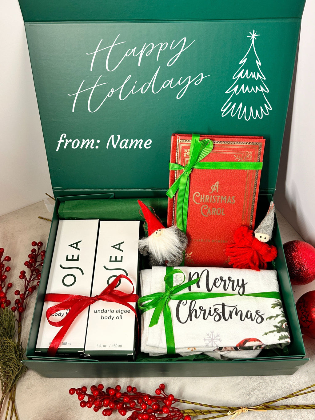 Happy Holidays Gift box