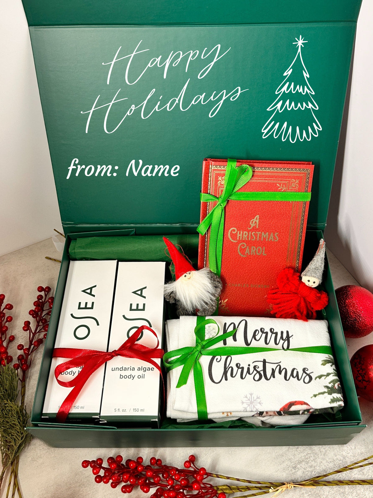 Happy Holidays Gift box