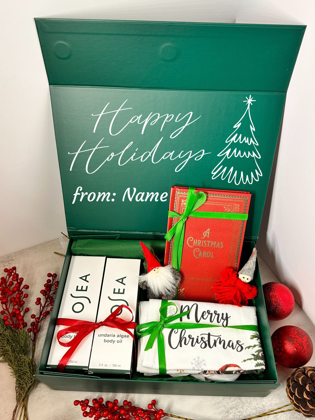 Happy Holidays Gift box